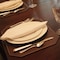 Dacasso Brown 17" x 12" Leatherette Cut Corner Placemat HN-3348 - alternate 6